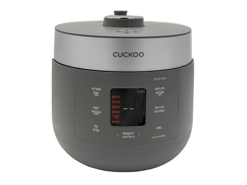 Cuckoo | Reiskocher CRP-ST01009F | 230V, 880W, 1.08l, Dampfgaren, Kochen