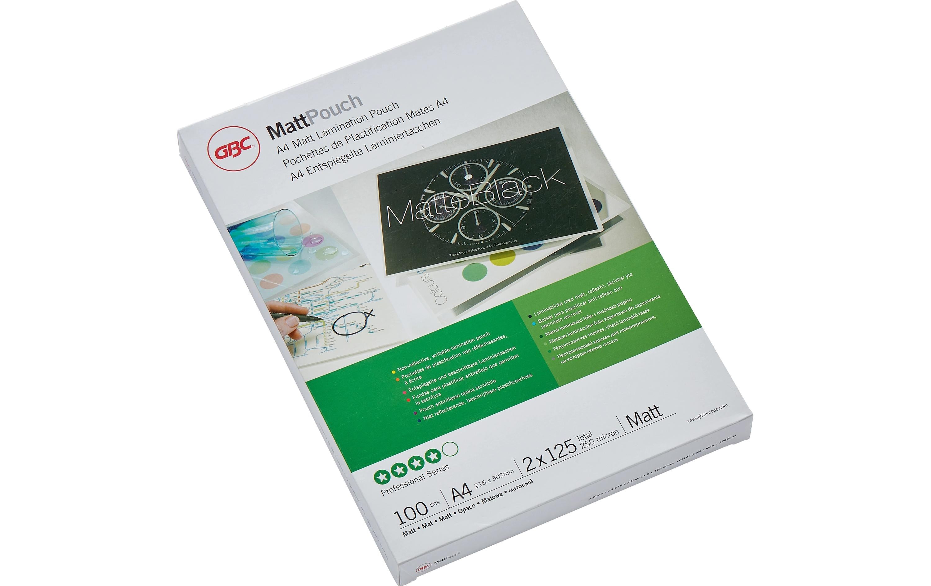 GBC Laminierfolie 125 Micron