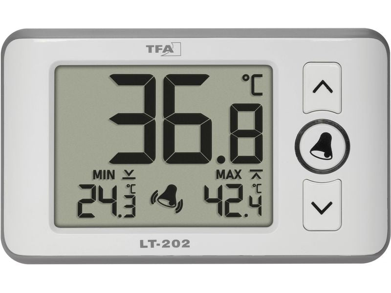 TFA Dostmann | LT 202 Digitales Profi-Thermometer | ohne Batterie