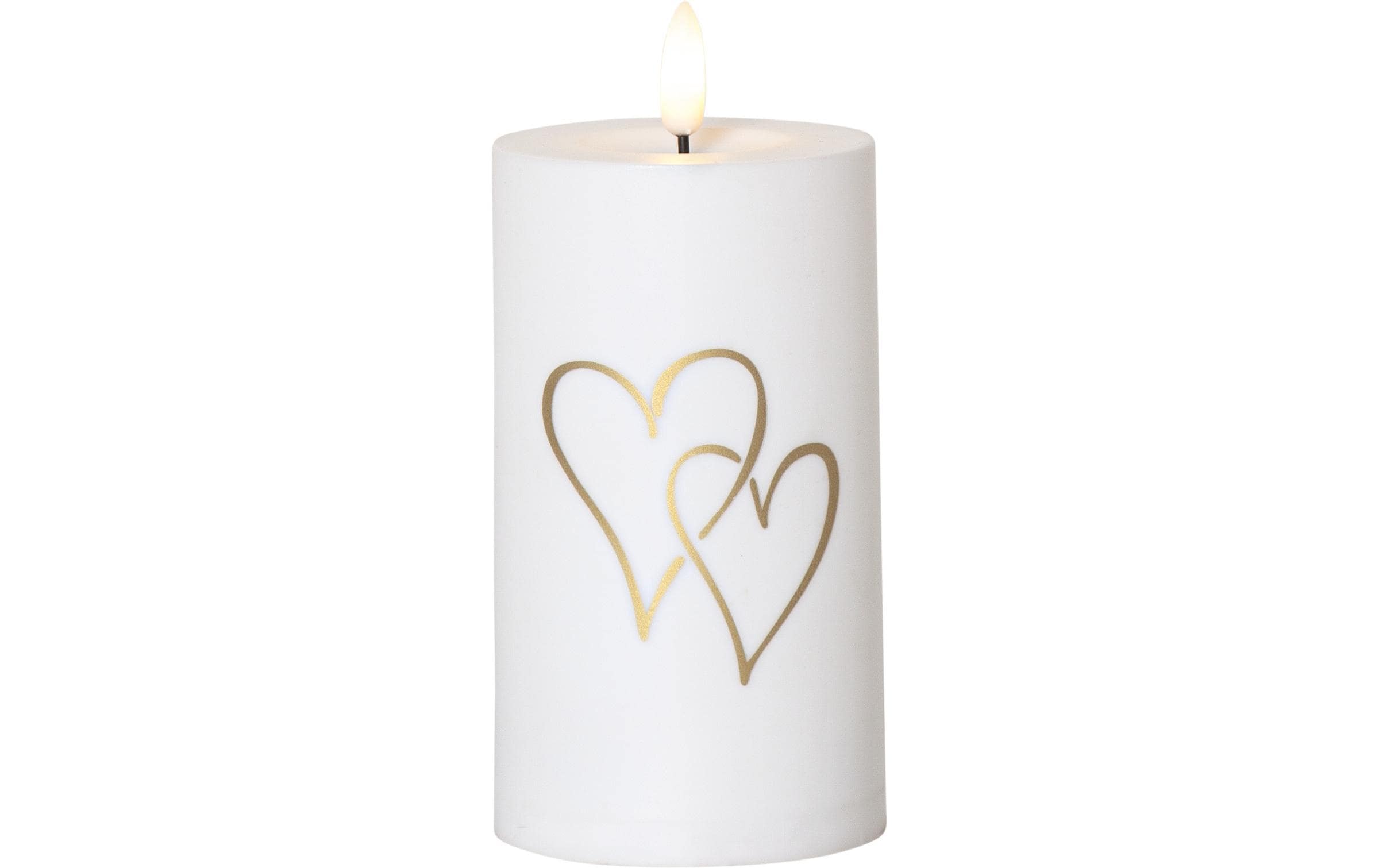 Star Trading LED Memorial Kerze Heart