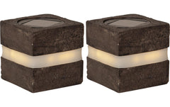 Star Trading Solar Decoration Stonecube