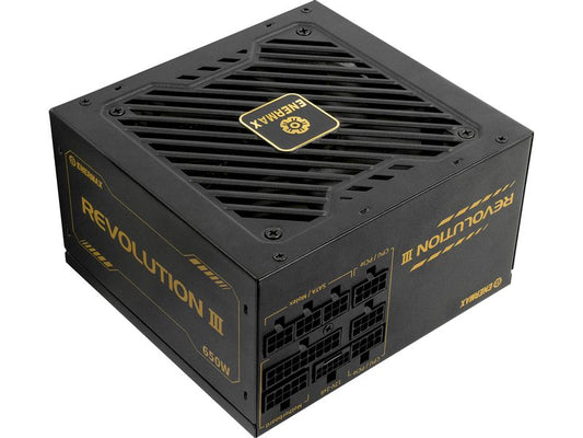 Enermax | Netzteil Enermax Revolution 3 650W | 80+Gold, volmodular, ATX 3.1
