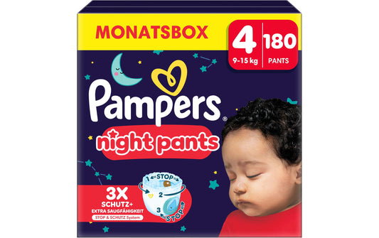 Pampers | Nachtwindeln Baby Dry Night Pants | Grösse 4