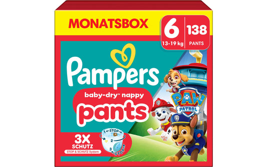 Pampers, Windeln Baby Dry Pants Paw Patrol