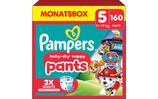 Pampers | Windeln Baby Dry Pants Paw Patrol | Junior Grösse 5