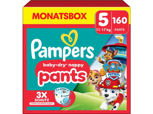 Pampers | Windeln Baby Dry Pants Paw Patrol | Junior Grösse 5