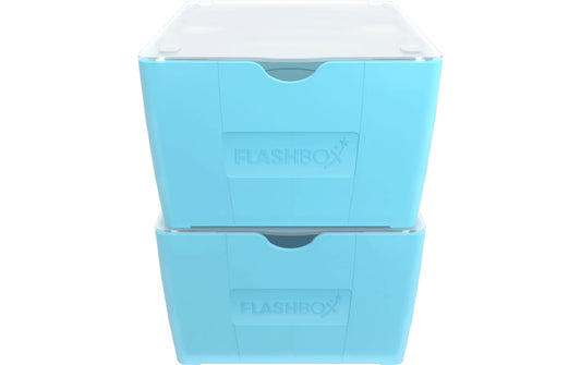 OXFORD Flashbox 17,3x14,5cm PP pastellblau