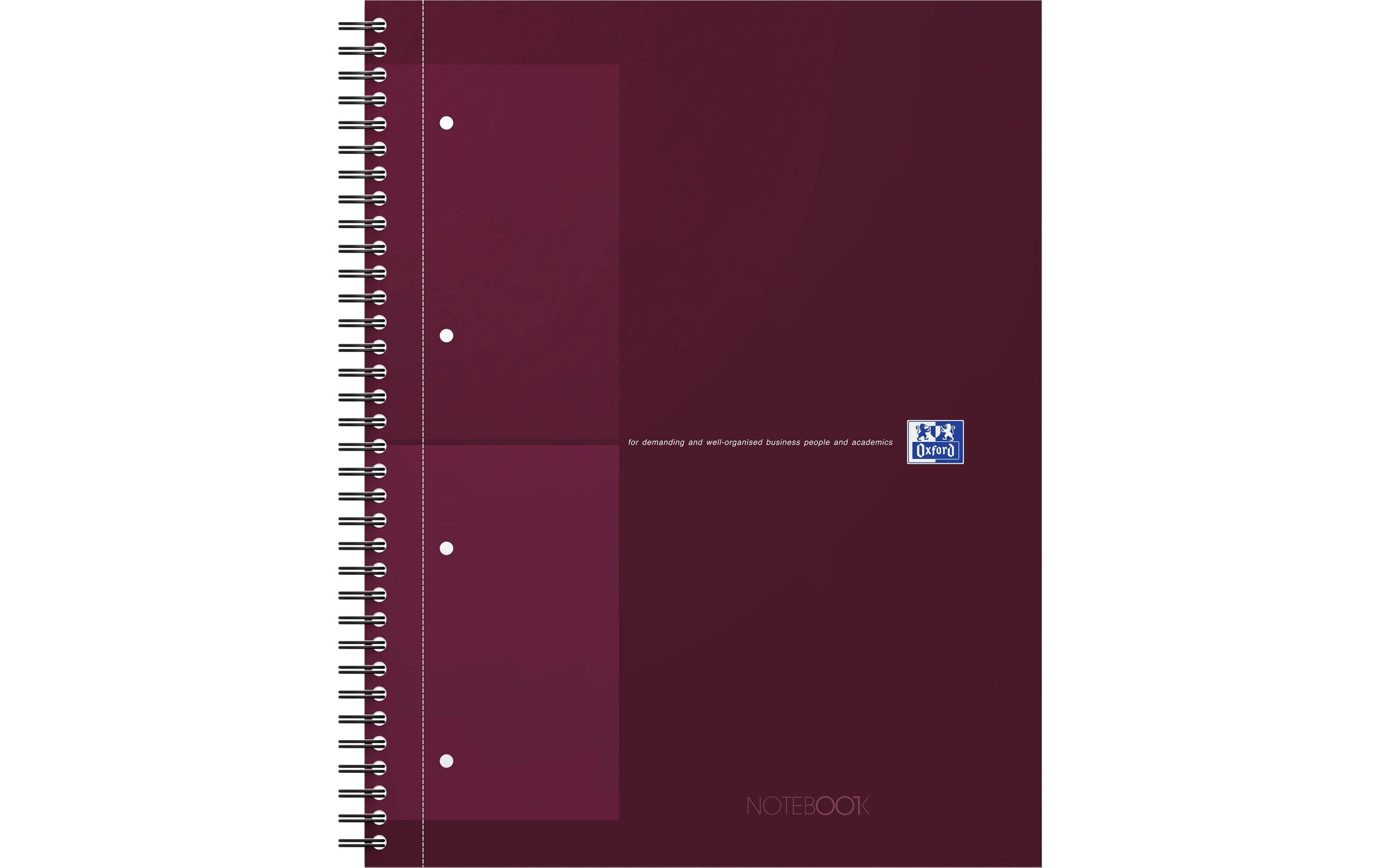 OXFORD A4+ International Notizbuch, kariert