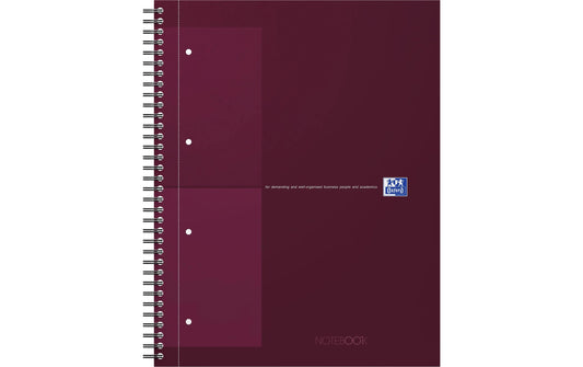 OXFORD A4+ International Notizbuch, kariert