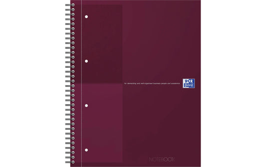 OXFORD A4+ International Notizbuch, liniert