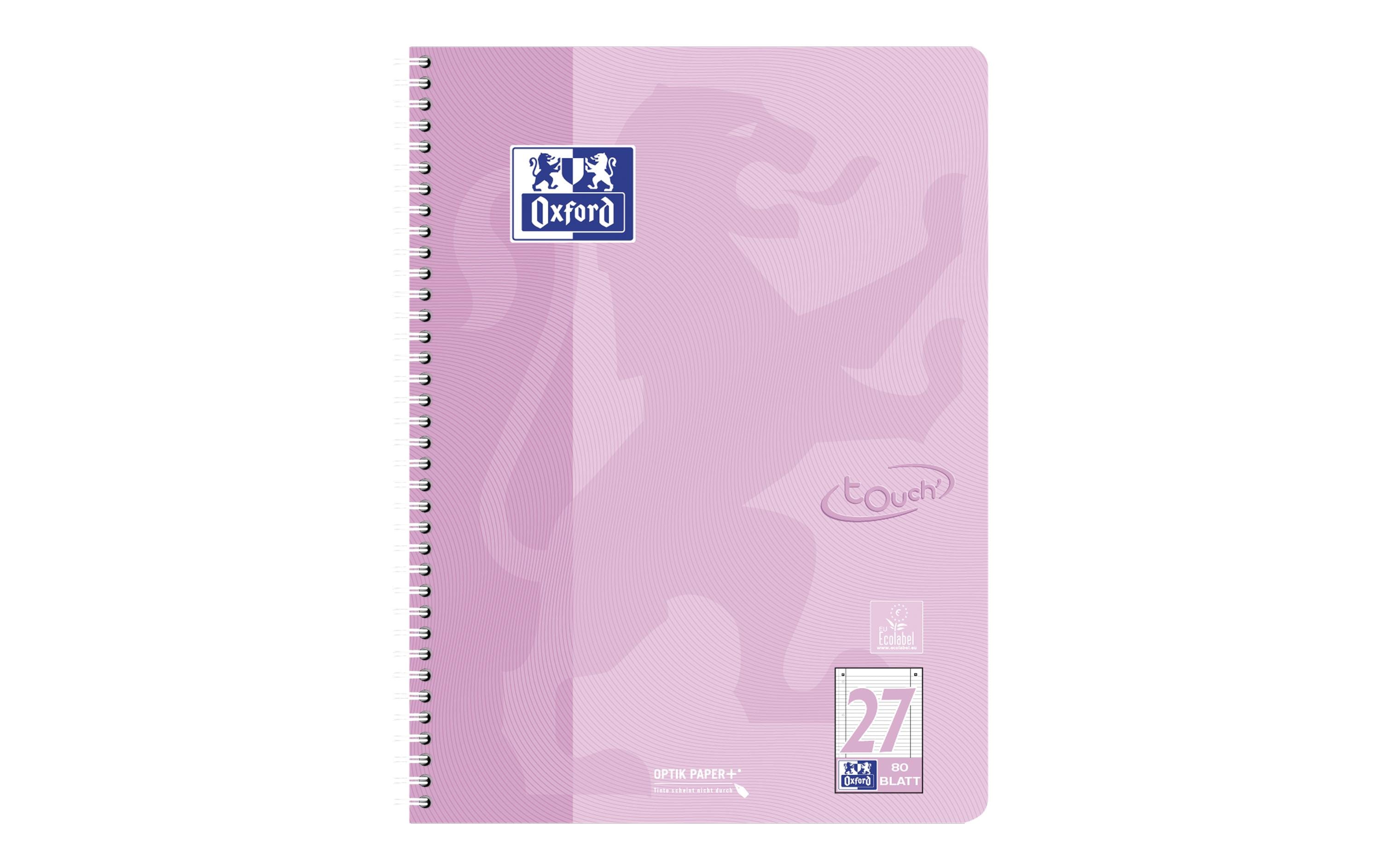 OXFORD TOUCH A4+ Block Lineatur 27, liniert
