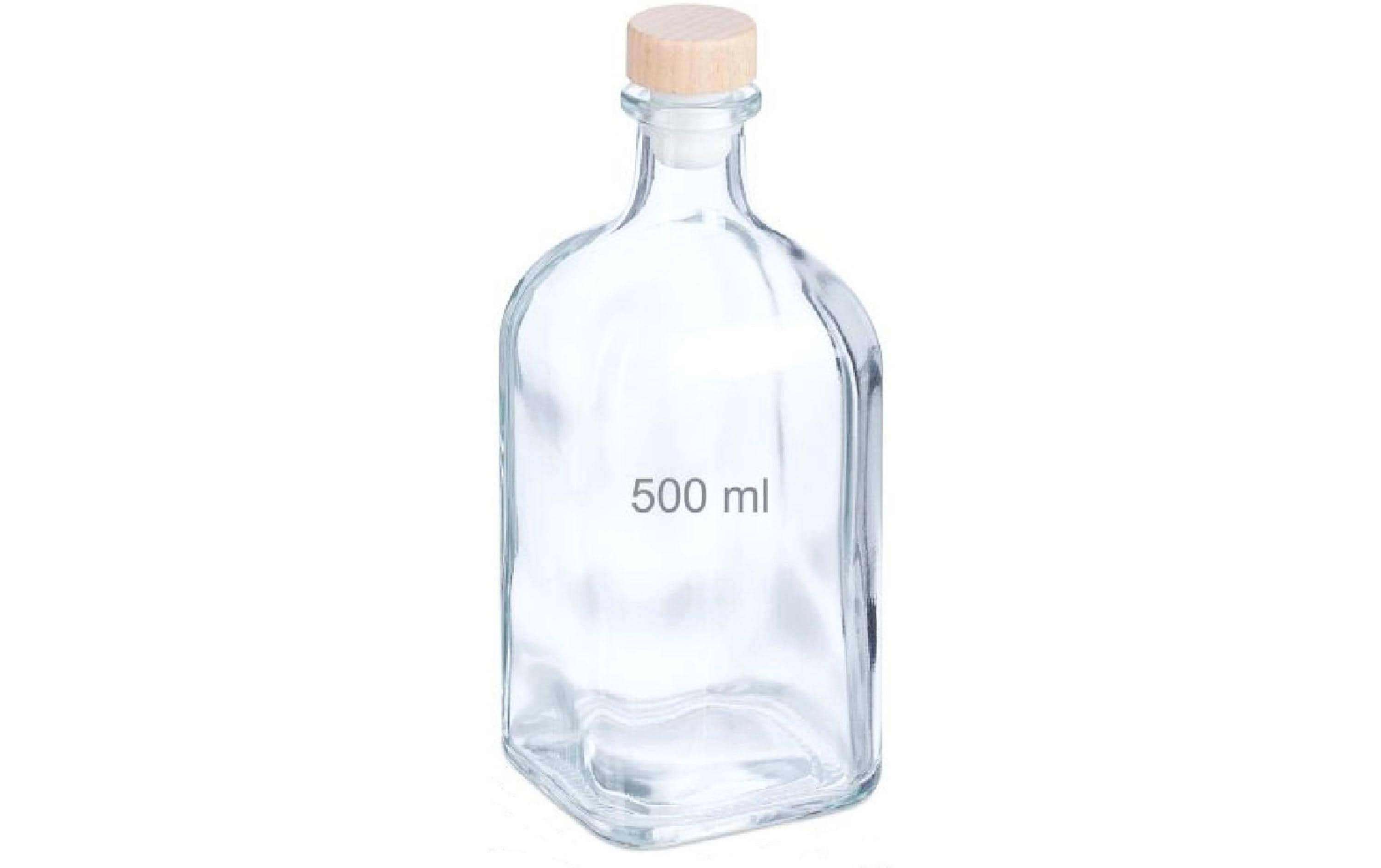 relaxdays Einmachflaschen 500ml