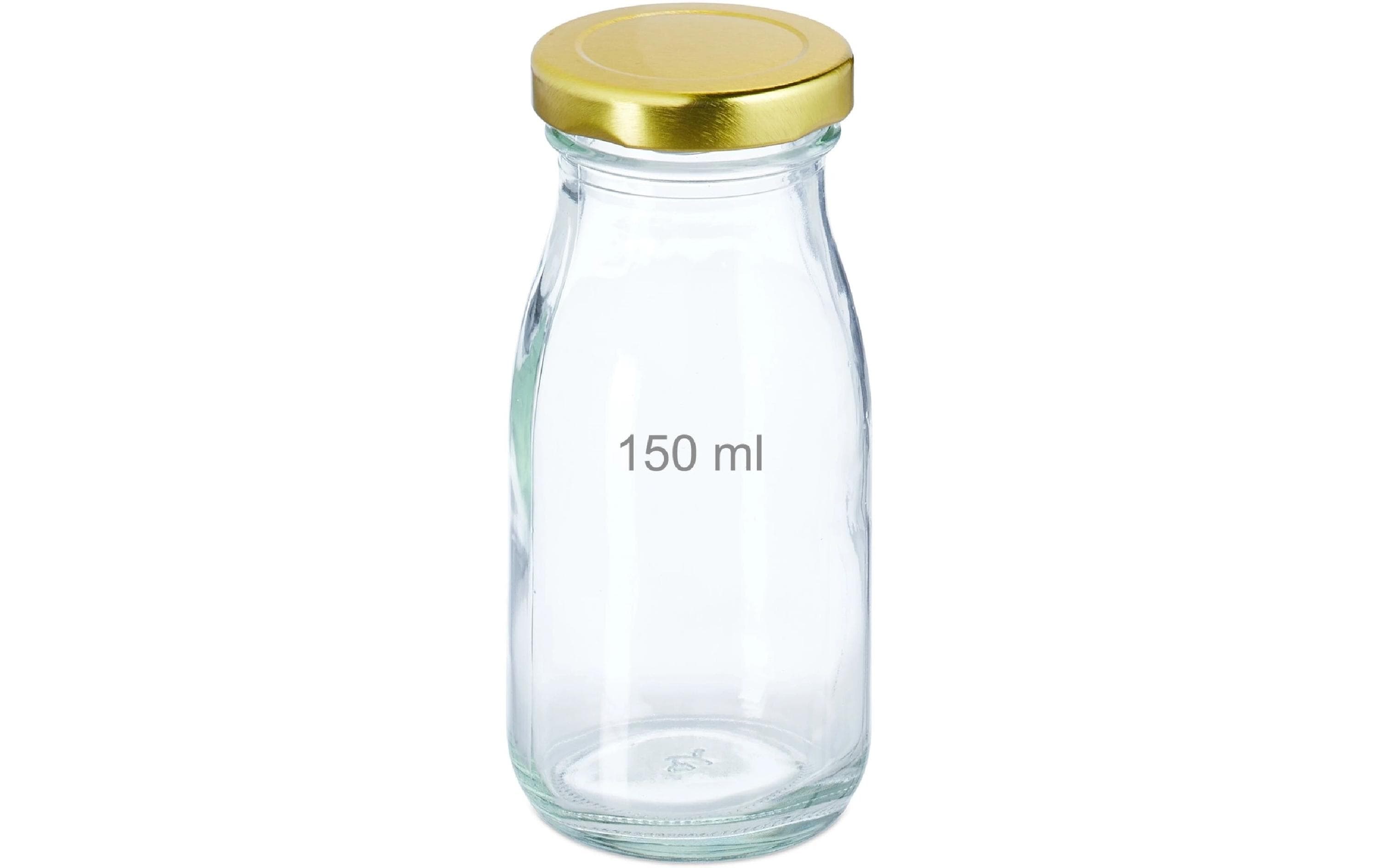 relaxdays Einmachflaschen 150 ml