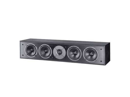 Magnat | Centerlautsprecher MONITOR S14C | Schwarz, 2.5-Wege, 4-fach Bass-Mittelton