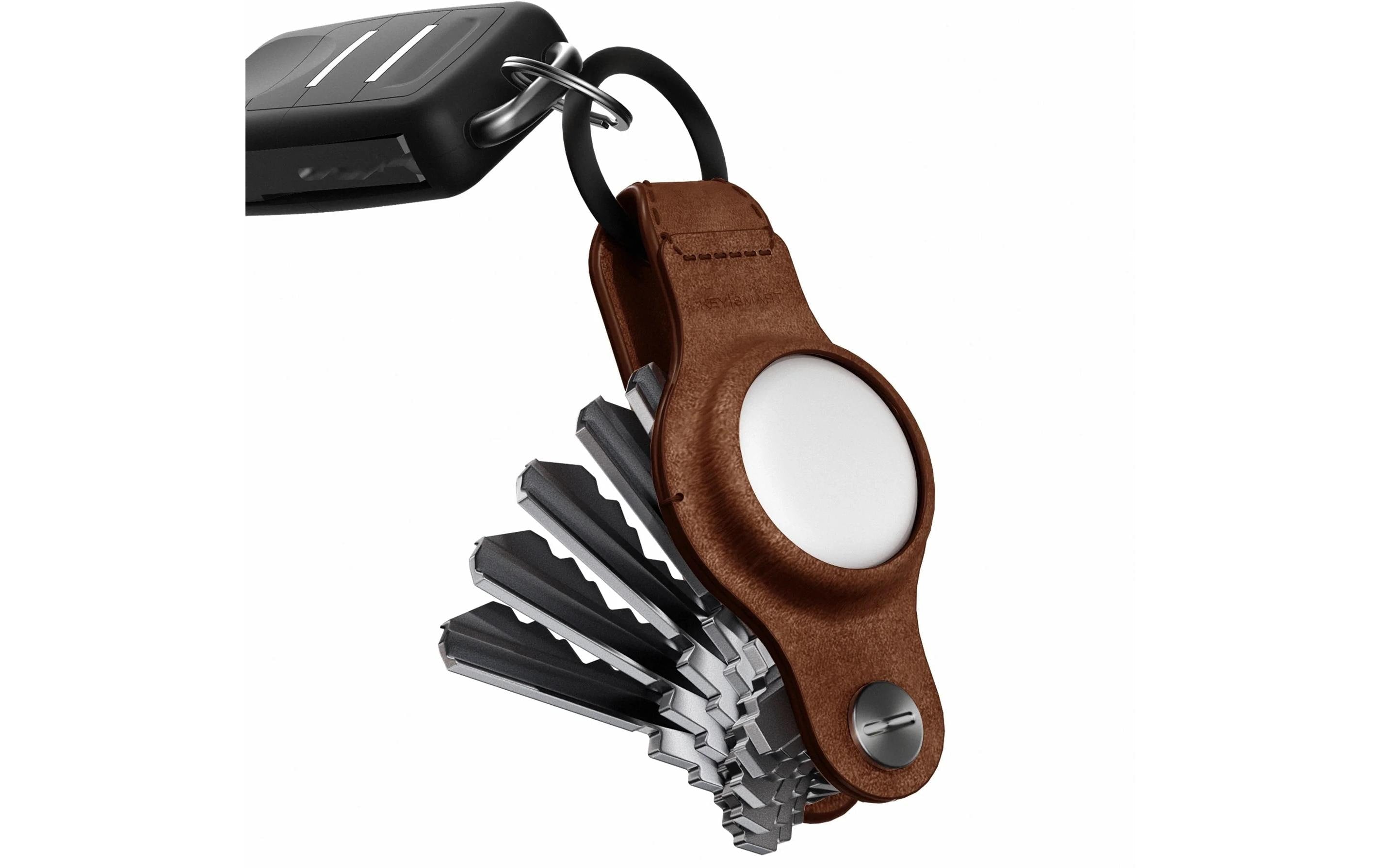 KeySmart Air Leather Schlüsselhalter