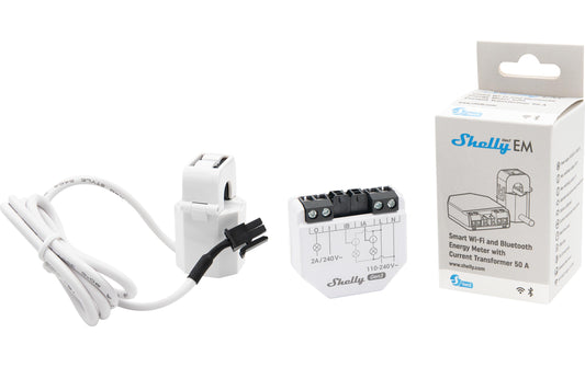 Shelly EM WiFi-Energy Meter Gen3 + 50A