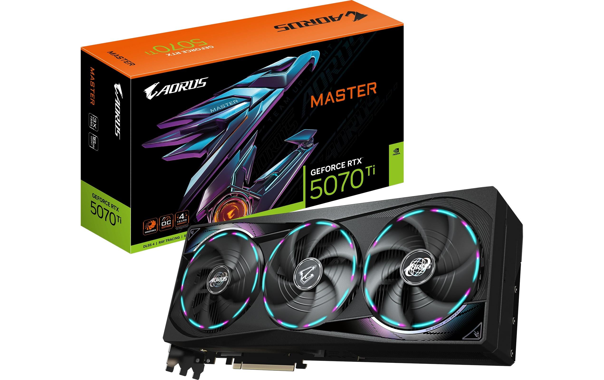 Gigabyte RTX5070TI MASTER 16G