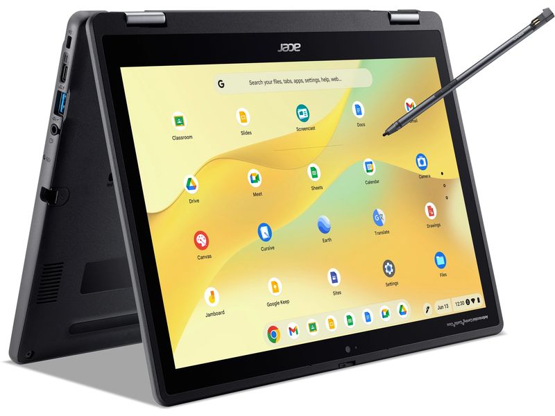Acer | Chromebook Spin 512, N150, Chrome OS | 12.2 HD Touch, 8GB, 64GB eMMC, inkl. Stift