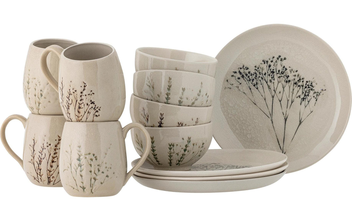 Bloomingville Geschirrset Bea, 12teilig