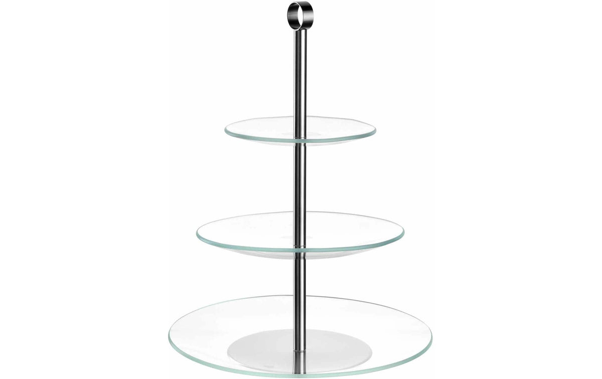 GK/Etagere 3tlg. silber CENA