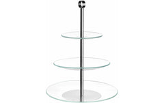 GK/Etagere 3tlg. silber CENA