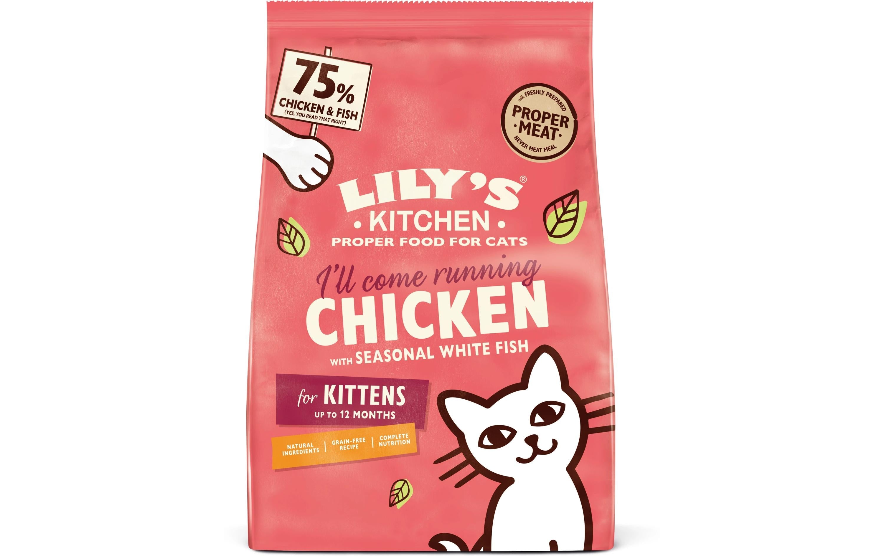 Lilys Kitchen Trockenfutter Kitten Huhn