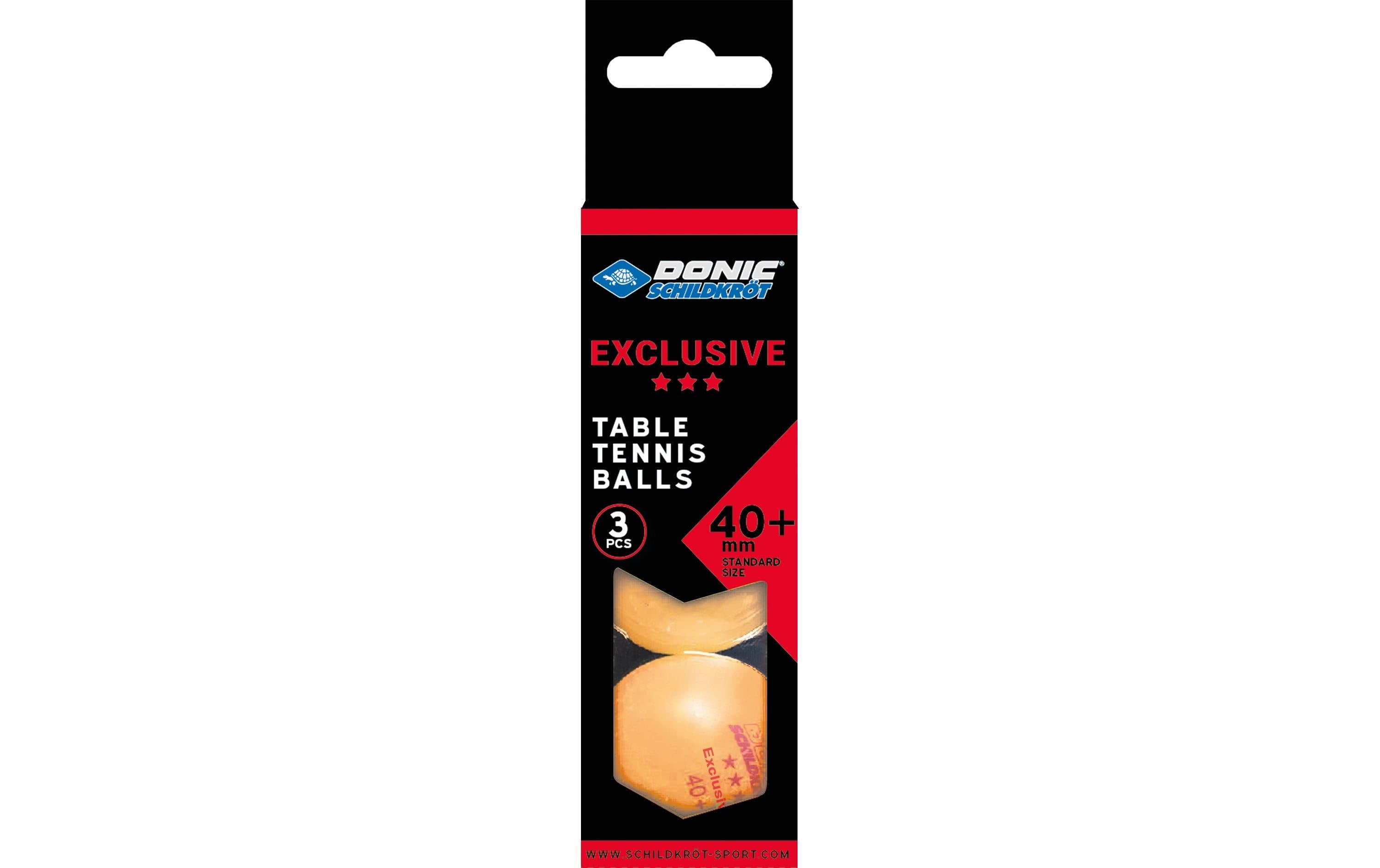 DONIC Schildkröt 3-Stern Excl. Poly 40+