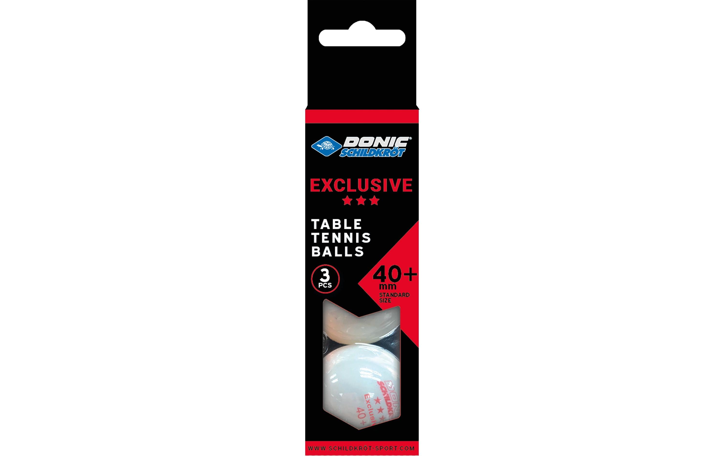 DONIC Schildkröt 3-Stern Excl. Poly 40+