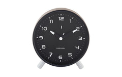 KARLSSON | Wecker Orgullo | Exkl. 1xAA Batterie, Black