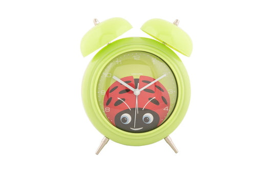 KARLSSON | Wecker Peekaboo Marienkäfer | Alarm clock Peekaboo Ladybug green