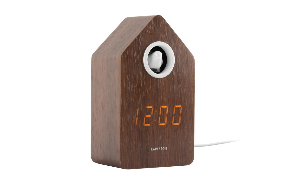 KARLSSON Wecker Kuckuck LED