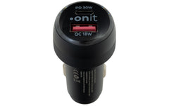 onit Autoladegerät 48W PD + QC 3.0