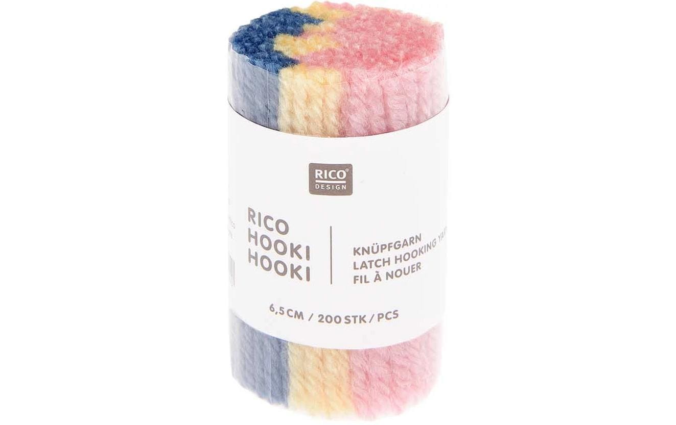 Rico Hooki Hooki Knüpfgarn, rosa