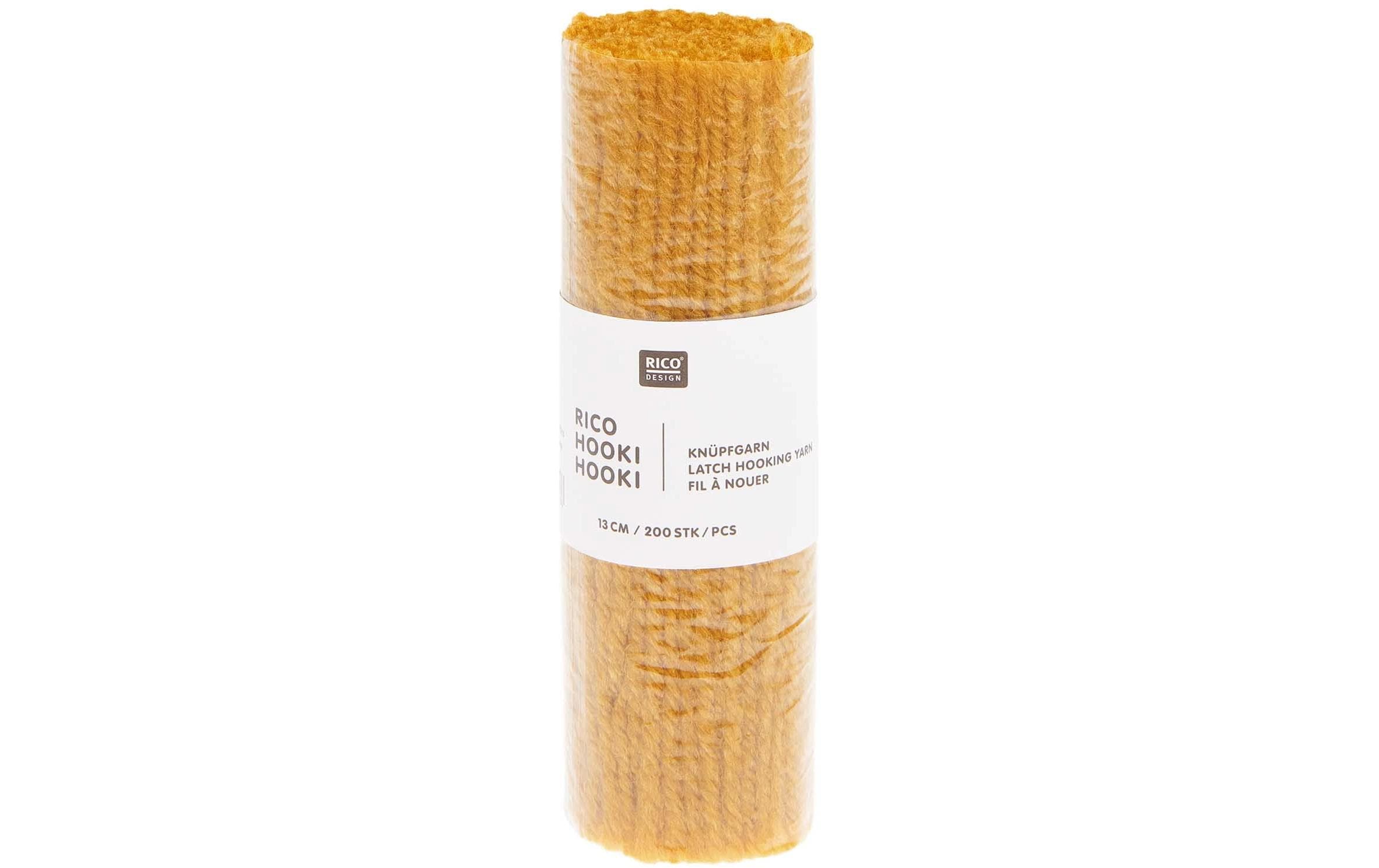 Rico Hooki Hooki Knüpfgarn, orange