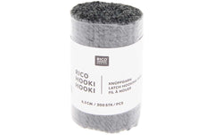 Rico Hooki Hooki Knüpfgarn, anthrazit