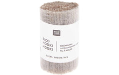 Rico Hooki Hooki Knüpfgarn, kiesel