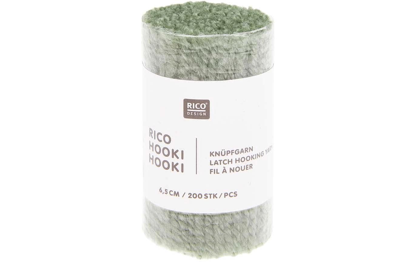 Rico Hooki Hooki Knüpfgarn, salbei