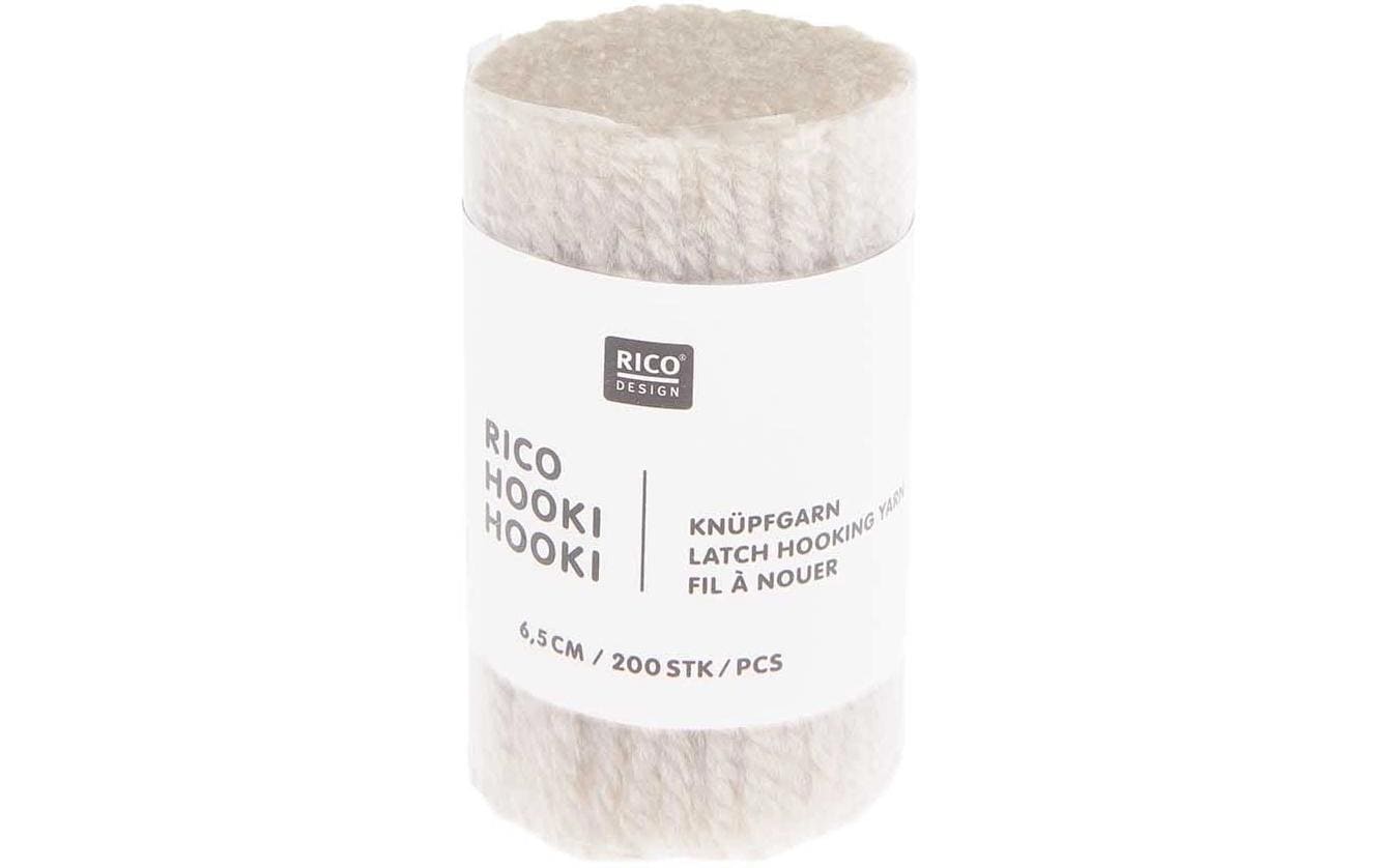 Rico Hooki Hooki Knüpfgarn, staub