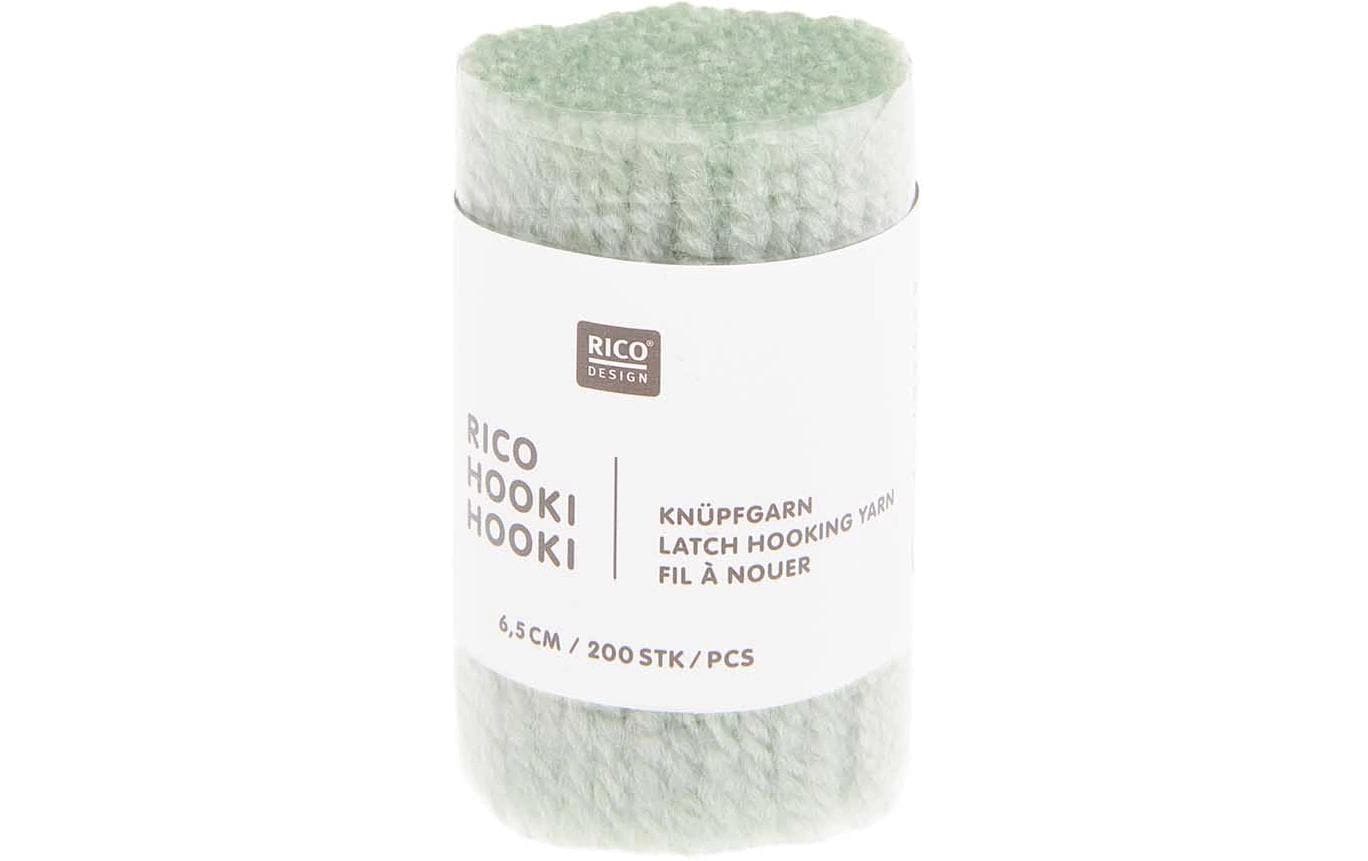 Rico Hooki Hooki Knüpfgarn, mint