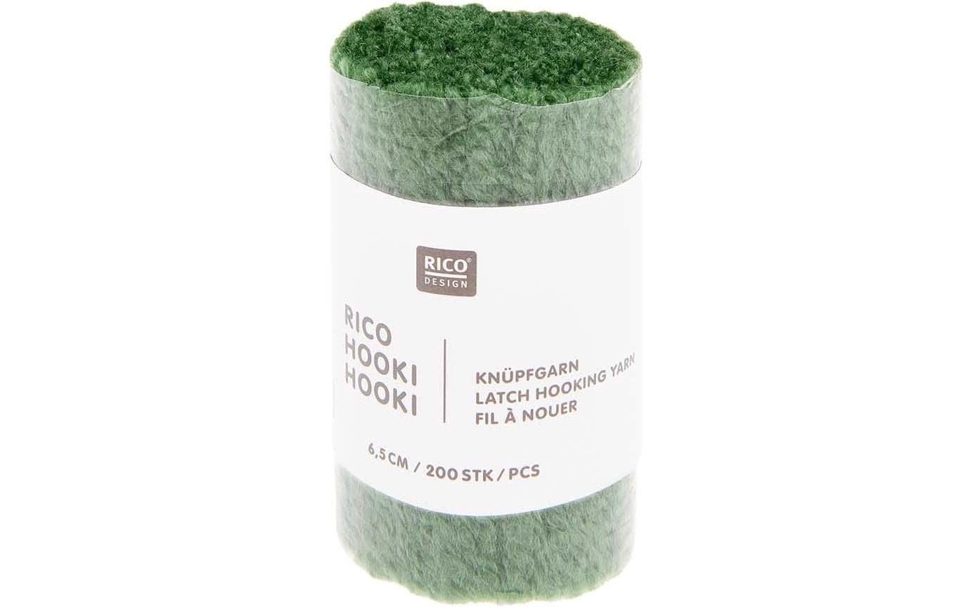 Rico Hooki Hooki Knüpfgarn, grün