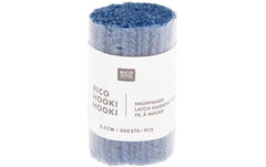 Rico Hooki Hooki Knüpfgarn, ozeanblau