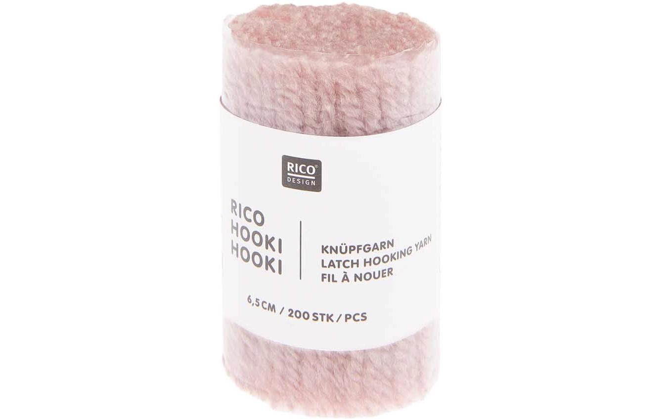 Rico Hooki Hooki Knüpfgarn, helles flieder