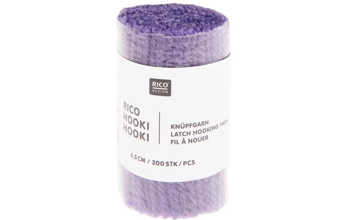 Rico Hooki Hooki Knüpfgarn, lila