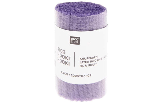 Rico Hooki Hooki Knüpfgarn, lila