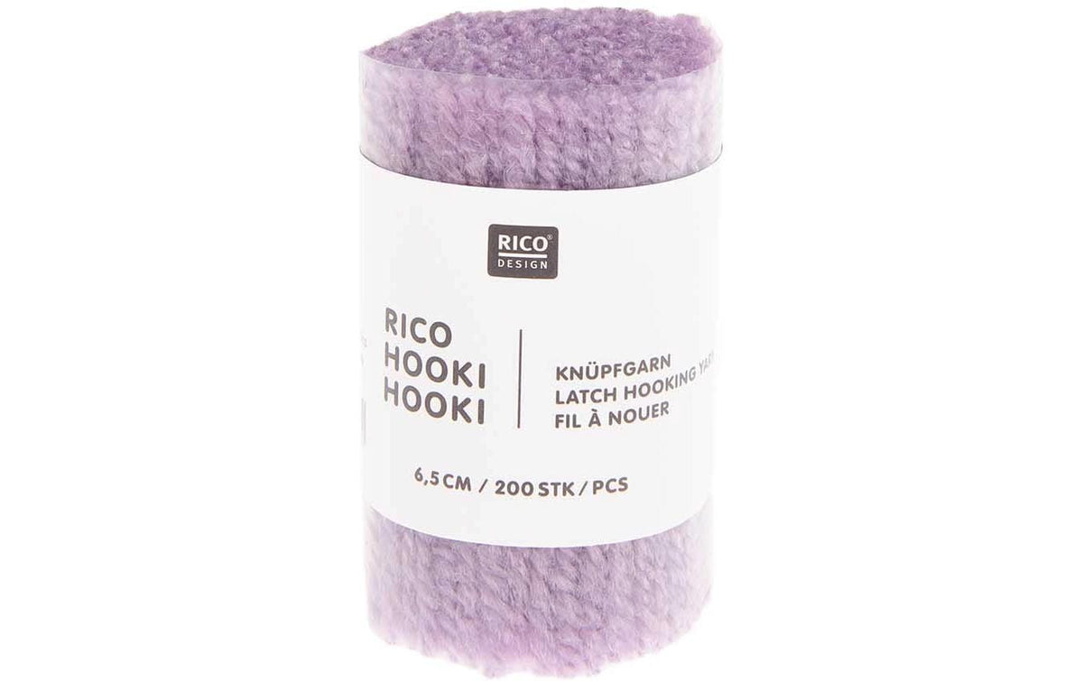 Rico Hooki Hooki Knüpfgarn, flieder