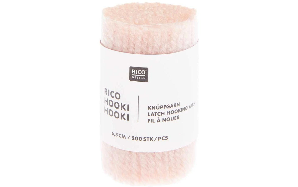 Rico Hooki Hooki Knüpfgarn, puder