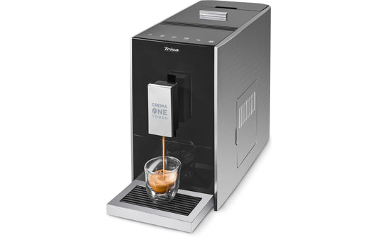 Trisa | Kaffeevollautomat Crema One Touch | A, 1.2l, 130gr Bohnen, 19Bar