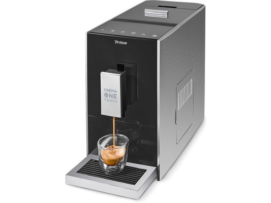 Trisa | Kaffeevollautomat Crema One Touch | A, 1.2l, 130gr Bohnen, 19Bar