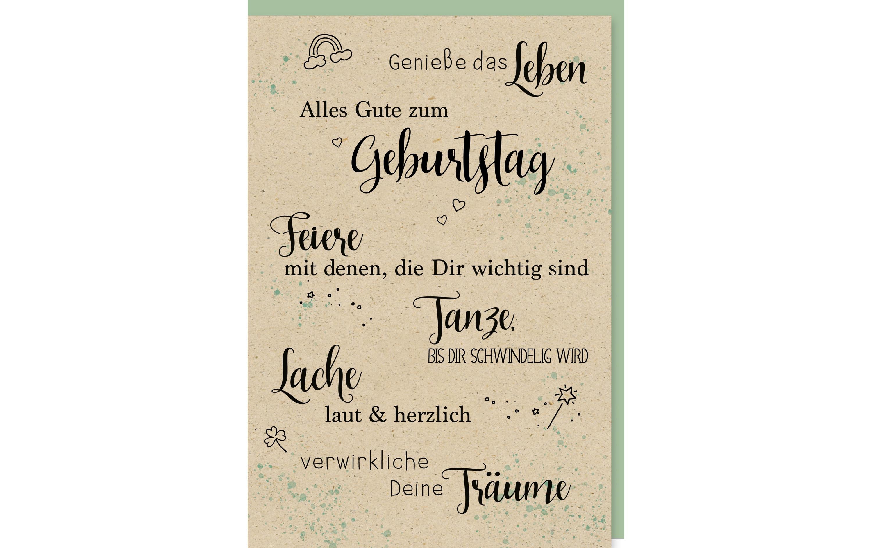 B+C Geburtstagskarte