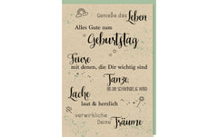B+C Geburtstagskarte